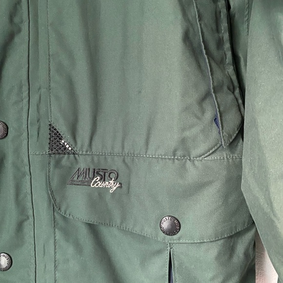 Original Musto Snugs Country Green Mens Jacket Size Medium - Picture 6 of 12